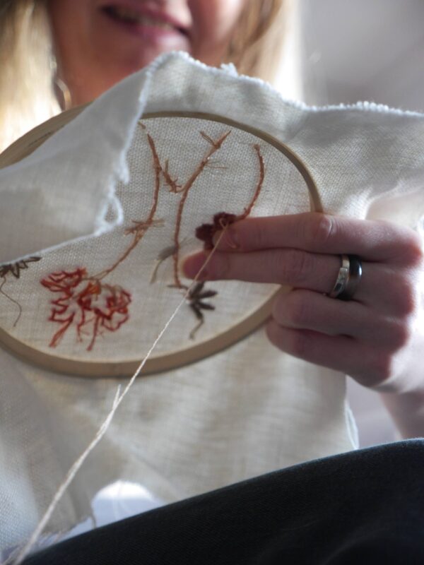 Embroidery session private classes